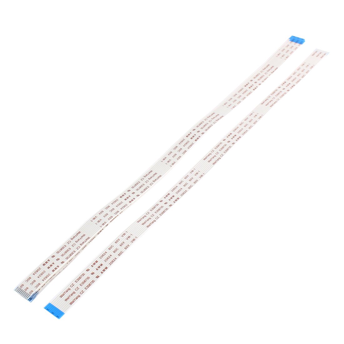 uxcell Generic 1.0 mm Pitch 10 Pin 20624 80C Flexible Flat Cable Ffc Fpc 300 mm 10Pcs-picture-34