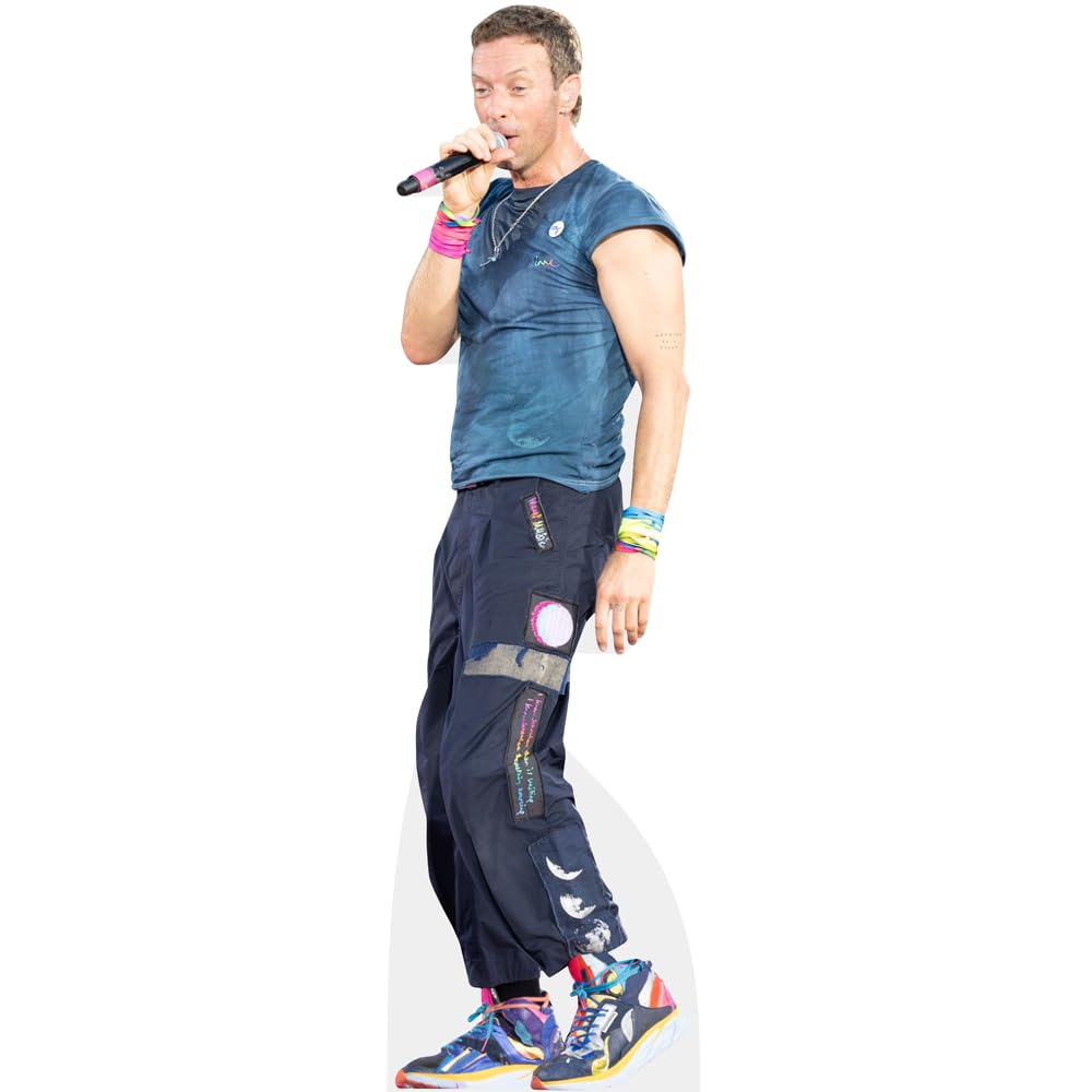 Chris Martin (Singing) Mini Size Cutout
