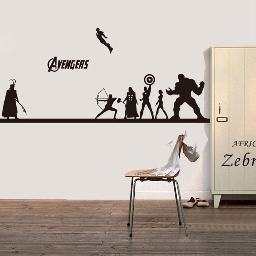 GADGETS WRAP Vinyl Wall Decal Sticker The Avengers Ironman & Hulk & Captain America Avengers-image-9