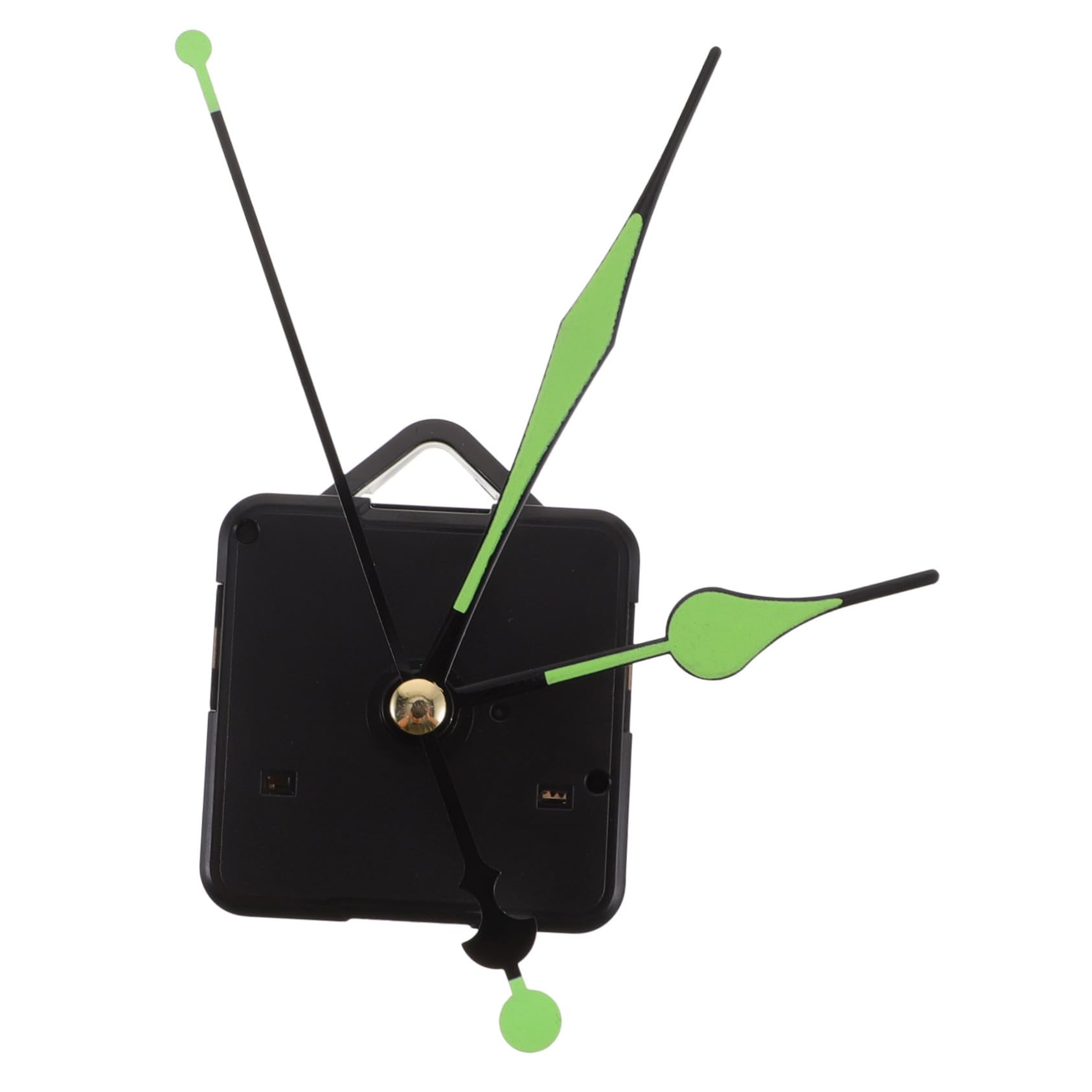 WOONEKY 1 Set clock minute hands complete clock movement kit mechanism clock hands digital clock replacement numbers wall clock battery clock mechanism plastic luminous Work supplies