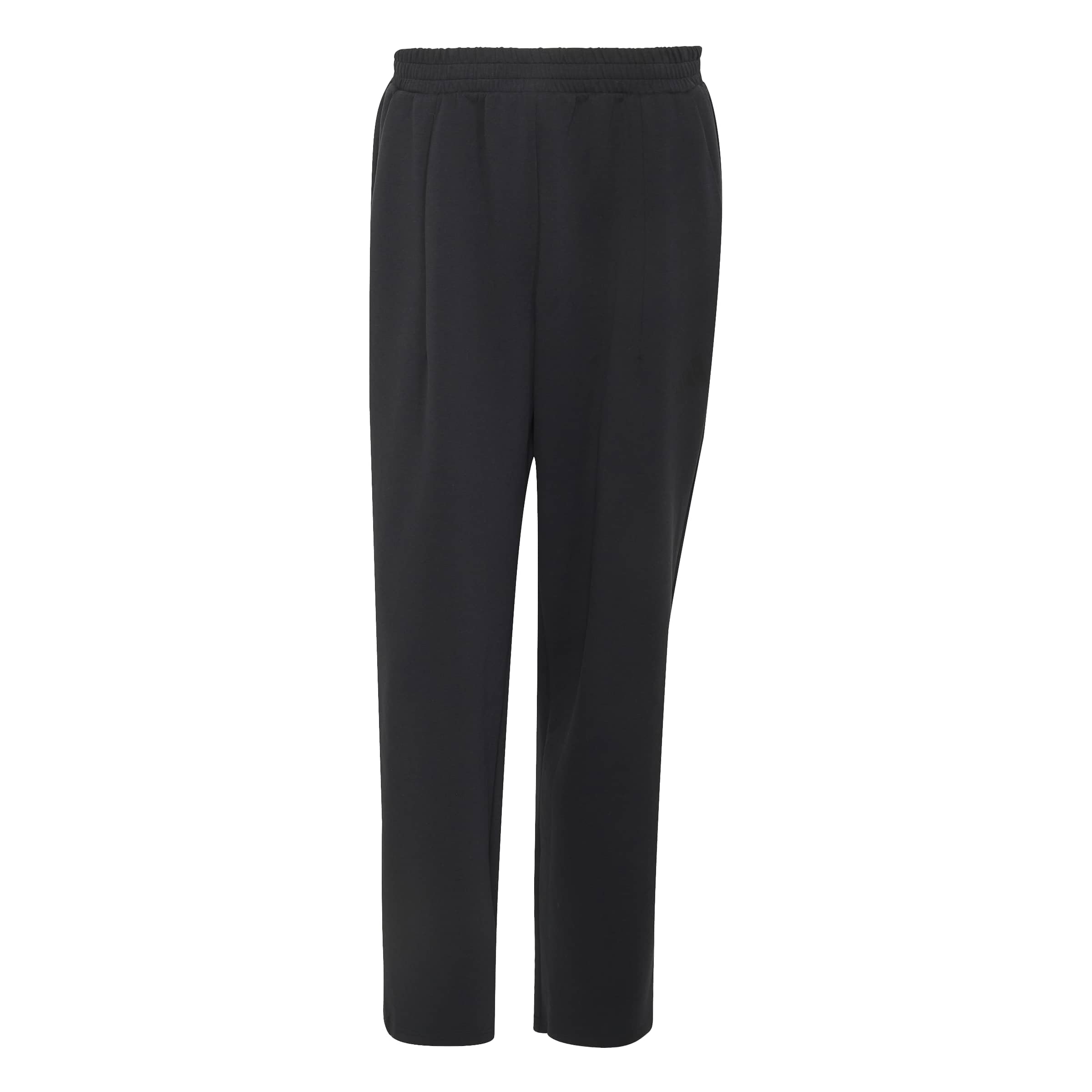 adidas Men's Soft Lux Straight Leg Pants, Black, XXL
