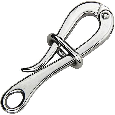 99mm/149mm Pelican Hook & Eye with Quick Release Link Stainless Steel 316 Marine Boat (99mm) Cover