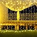 Luces Navidad, Cortina de Luces Led 3x3m 300 Led Luz Cadena Navidad...