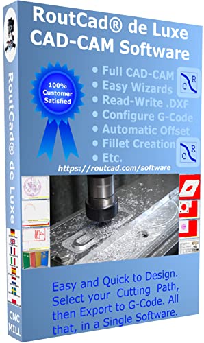 CAD CAM Mill Software CNC 3040 6040 6090 Mach 3 Linux GRBL plus tutorial videos RoutCad Standard. Three easy steps integrated CAD+CAM program: 1-design, 2-define machine sequence, 3-export g-code.