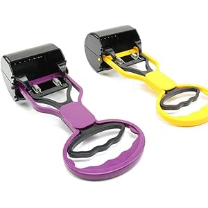 Dog pet long handle pooper scooper poop scoop clean pick up excreta cleaner long handle dog poop black and creative simple and sophisticated design durable portable dog poop pick up tool   cucciolini doodles