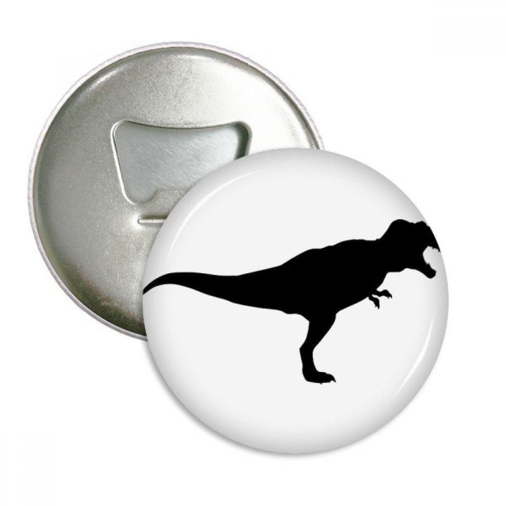 Aimants de réfrigérateur décapsuleur dinosaure et badge pour collectionneur
