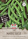 Sperli Markerbsensamen Style - Hochwertige Erbsensamen für Gemüsebeet & Garten, Resistente & Doppelhülsige, Buschiger Wuchs, Knackig-Süß, Ideal für den Gemüseanbau
