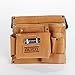 Alyco 196894 - Bolsa de cuero multibolsillos con cinturon