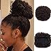 SEGO Moño Postizo [Afro Kinky Voluminoso] Rizado Pelo Sintético Como Pelo Natural...