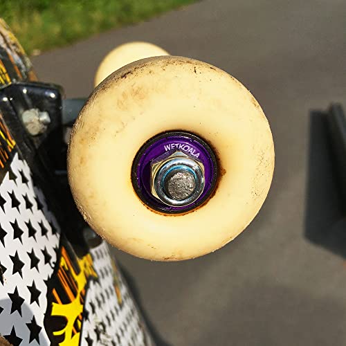 WETKOALA ABEC-9 Kugellager, 8 Stück für Skateboards und Inliner