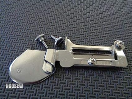 NGOSEW DOUBLE FOLD FINISH SWING HEMMER FOR SEWING MACHINES # 1/2