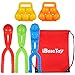 iBaseToy Snowball Maker Toys, 5 Pack Kids Small Snowman Maker Kit, Winter Outdoor Snowball Fight Games and Snowball Fun for Kids and Toddlers, Perfect Winter Gift for Children