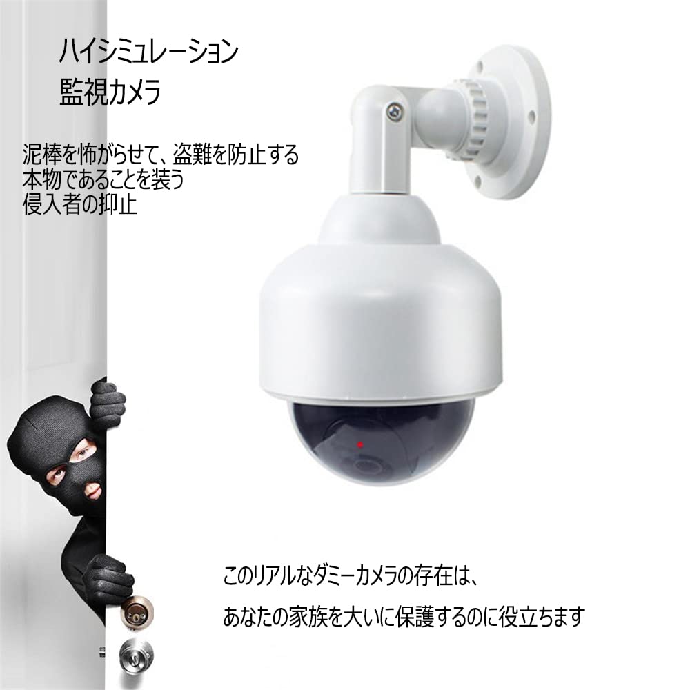 安全テクノロジーdm-irdomダミードーム型防犯カメラ　防犯カメラ　ダミー 本物の防犯カメラを使用！ ダミーカメラ 防犯カメラダミー 防犯