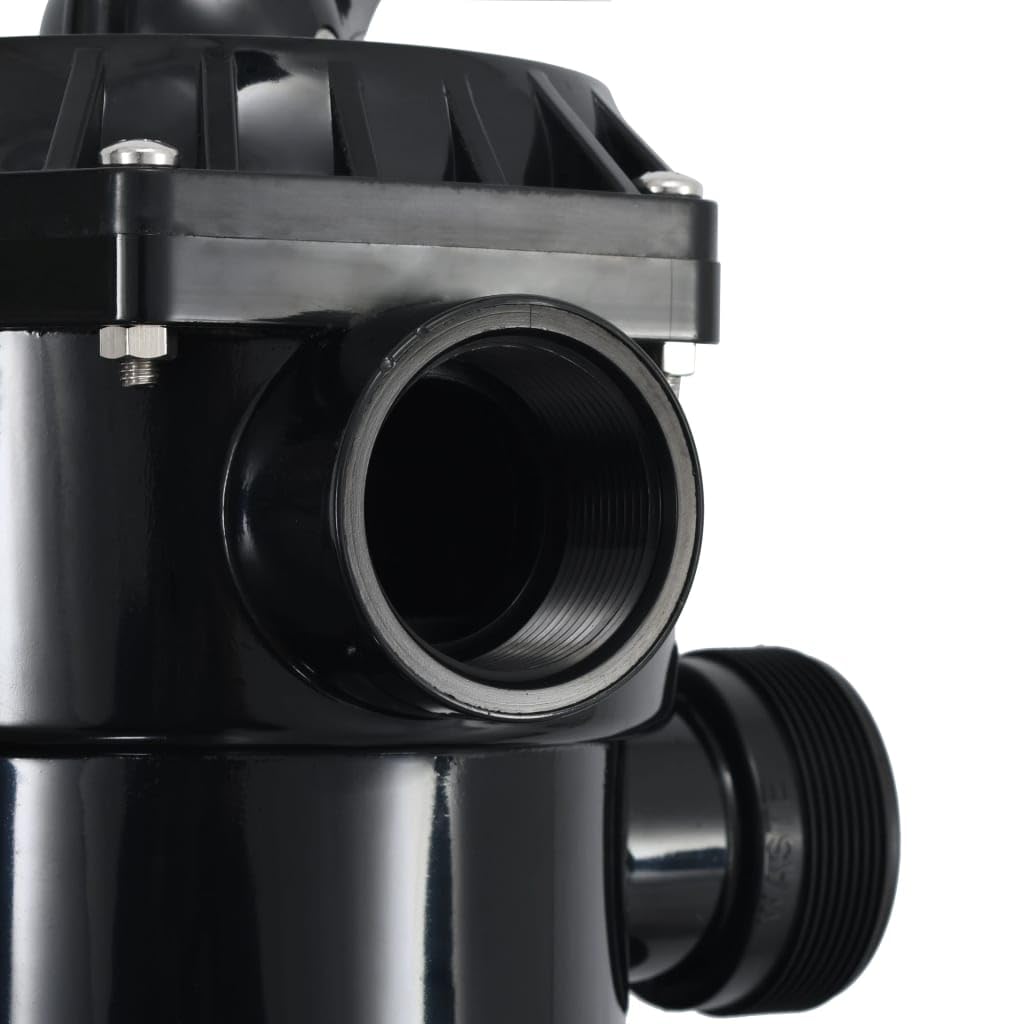 Genérico Valvola Multiporta per Filtro a Sabbia ABS 1,5" 6 Vie,2.54kg,91731