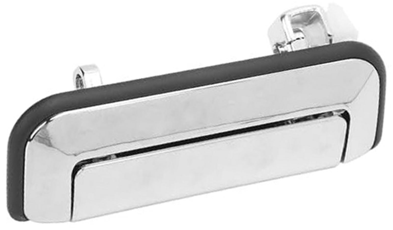 Vectzeta Black Left Front Door Mb421497 Mb144539 For Aramox Car Exterior Door Handle Snap On Abs Chrome Plated Outside, For L200 L300 Car Outer Handle Cover(Black Left Front Door Mb421497 Mb144539)