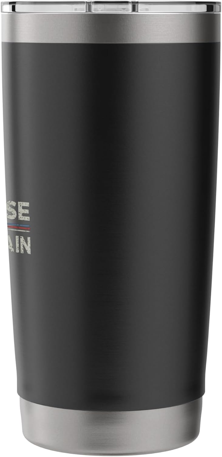 Make Sense Common Again Funny Saying Sarcastic Humor Vintage Stainless Steel Insulated Tumbler - Image 2