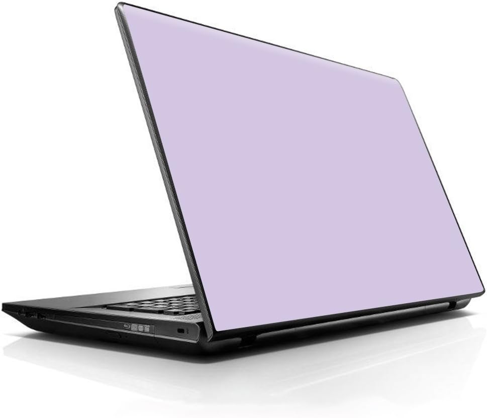 15 15.6 inch Laptop Notebook Skin Vinyl Sticker Cover Decal Fits 13.3" 14" 15.6" 16" HP Lenovo Apple Mac Dell Compaq Asus Acer/Solid Lilac, Light Purple