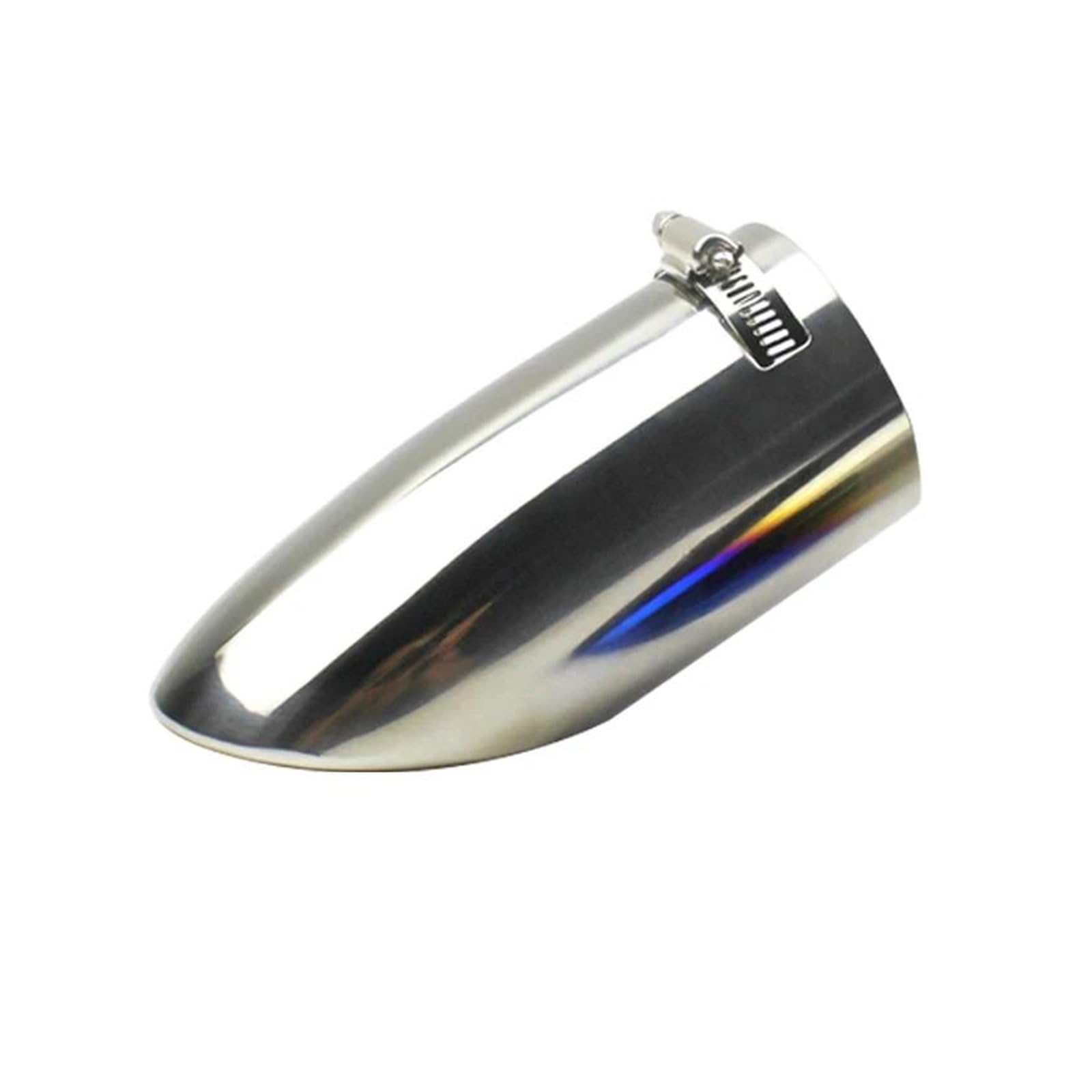Tubo Escape Coche para Fiat para Palio 2004-2010 1 Uds Tubo Escape Automático Acero Inoxidable Silenciador Punta Silenciador Tubo Escape Trasero De Coche Tubo Punta Silenciador Escape(1PCS-Style-D)