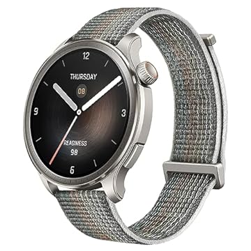 Relógio Inteligente Amazfit Balance 46mm A2287 ZEPP FOLOW Composição Corporal, GPS, Step Tracking, Alexa Built-In, Chamada Bluetooth, Duração da Bateria de 14 Dias (Grey)
