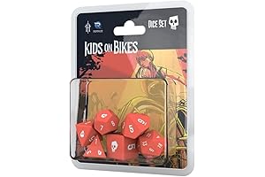 Unleash Adventure and Imagination with the Kids On Bikes RPG Dice Set