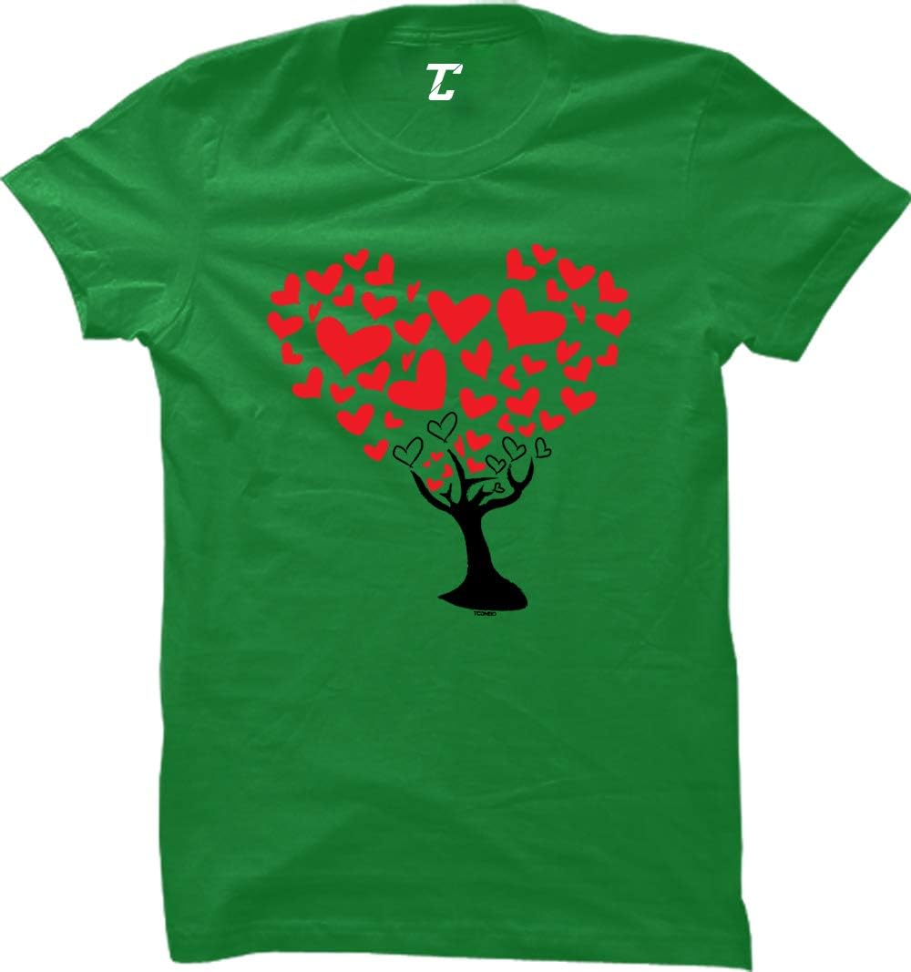 Heart Tree - Valentine's Day Love Women's T-Shirt