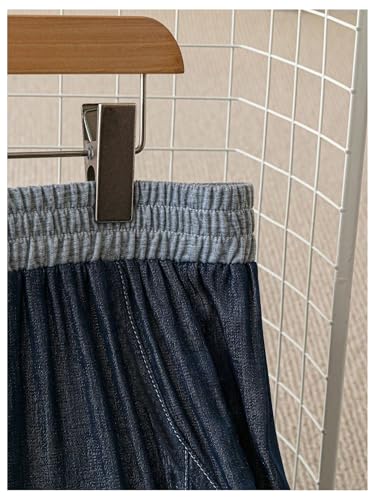 OYOANGLE Women's Plus Size Drawstring Waist Lounge Pants Loose Fit Wide Leg Trousers4