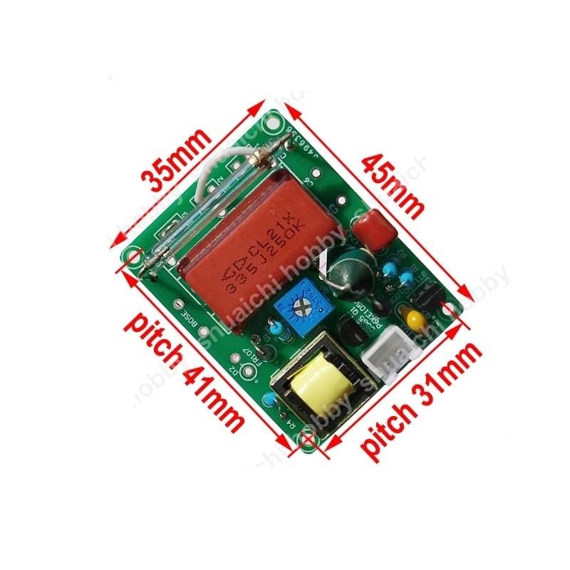 1 Szt. DC3.7-7.4V Ksenonowa Lampa Błyskowa Pojedyncza/podwójna Ostrzegawcza Stroboskopowa Nawigacja Nocna Światło Prędkość Regulowana Dla Modelu Samolotu RC Drona(B Type)