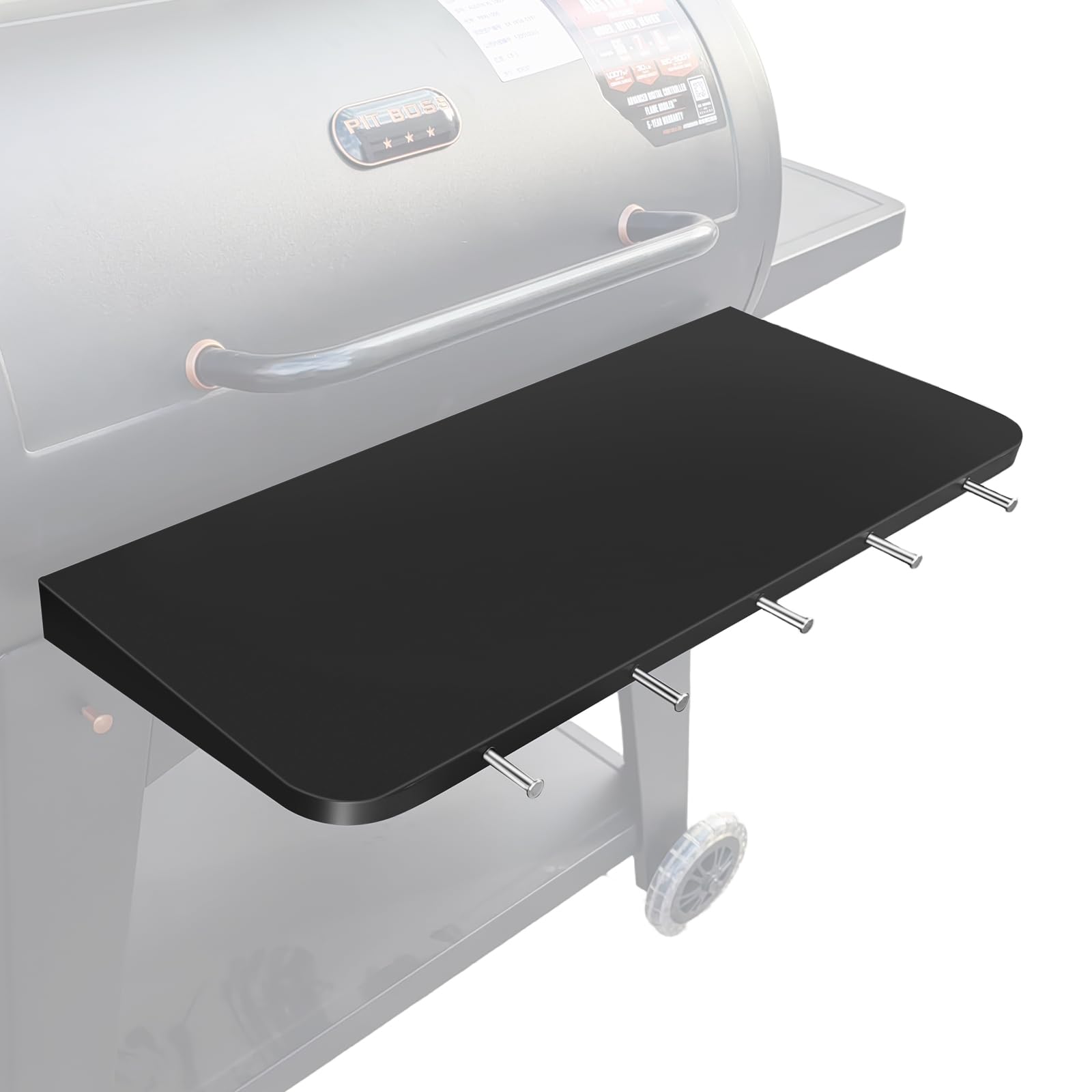 QuliMetal Foldable Front Shelf for Pit Boss Austin XL 1000/Savannah 1500