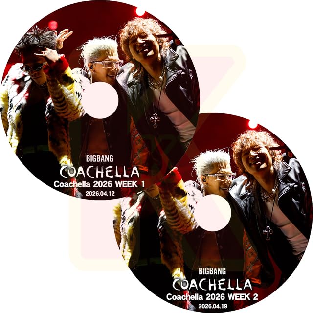 Amazon | K-POP DVD BIGBANG コーチェラ 2026 WEEK1-2 2枚set 2026.04