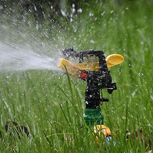 ガーデン芝生スプリンクラー灌漑システム ガーデン回転ノズル ノズルホルダー付きロッカースプリンクラー 角度調整可能 水ノズル 灌漑芝