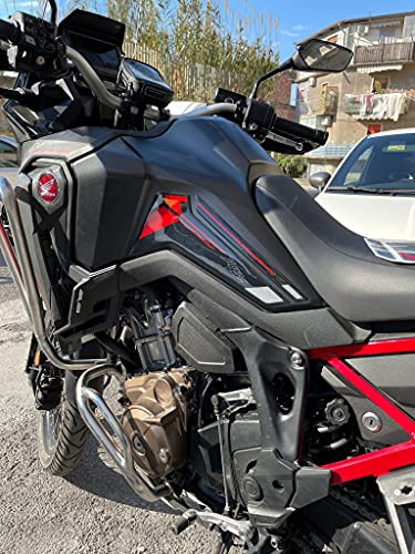 Protections latérales de réservoir Honda Africa Twin CRF 1100 L L-066 noir - Image 3