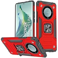 DESSEN Custodia Per Huawei Magic5 Lite 5G / Honor X9a – Con Anello Rotante 360° E Supporto Magnetico, Blu - 2