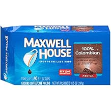 Maxwell House Colombian Blend Ground Coffee, Medium Roast, 10.5 Ounce Vacuum Bag Pack of 3