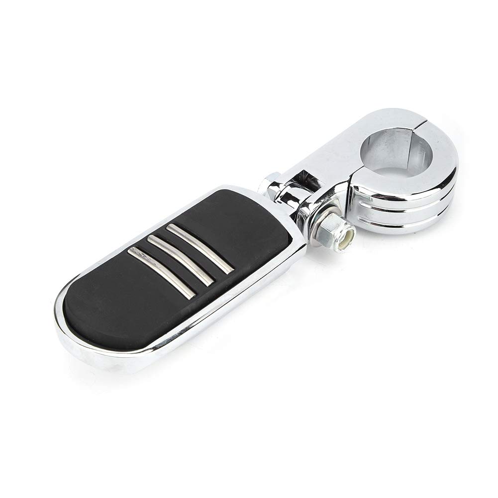 Repose-pieds de moto, adaptés au repose-pieds de moto chromé GoldWing GL1500 GL1800 avec support 2 pièces 32mm