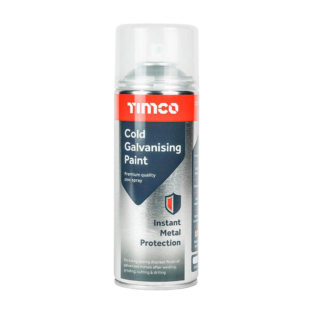 Timco - Cold Galvanising Paint (Size 380ml - 1 Each)