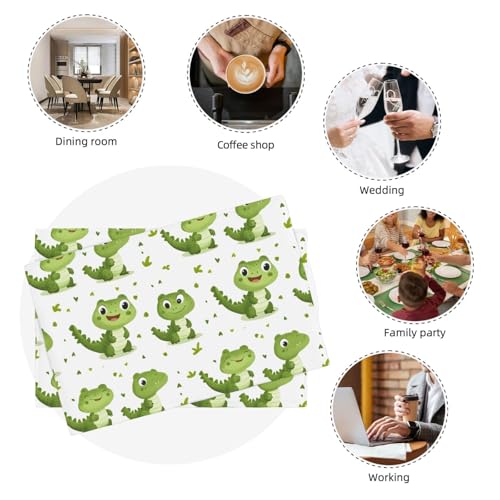 Set de table lavable anti-tache et résistant à la chaleur pour protéger votre table - 8