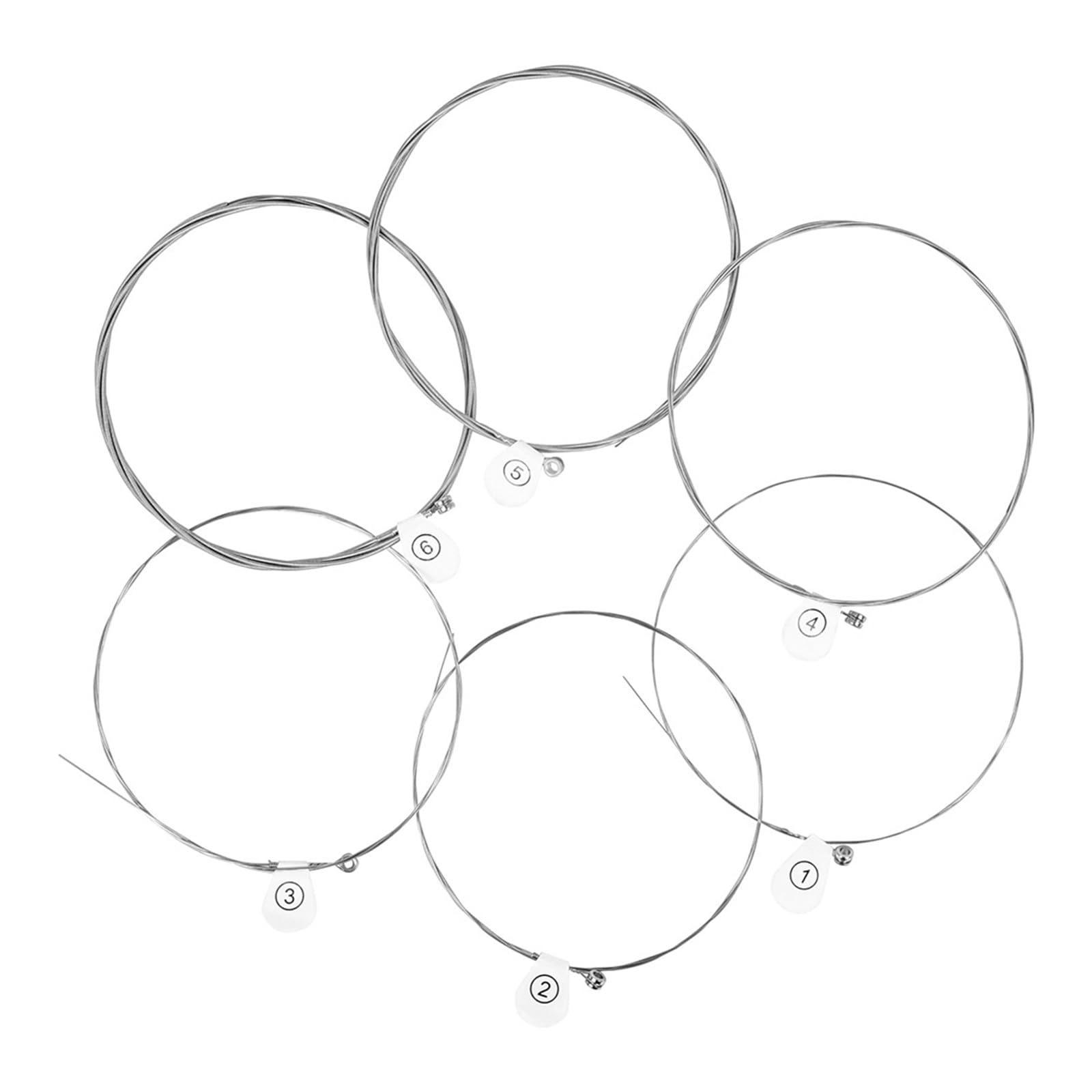 Corde per chitarra elettrica, 6 pezzi, 10-46 corde in acciaio ad alto tenore di carbonio, corde per chitarra a 6 corde