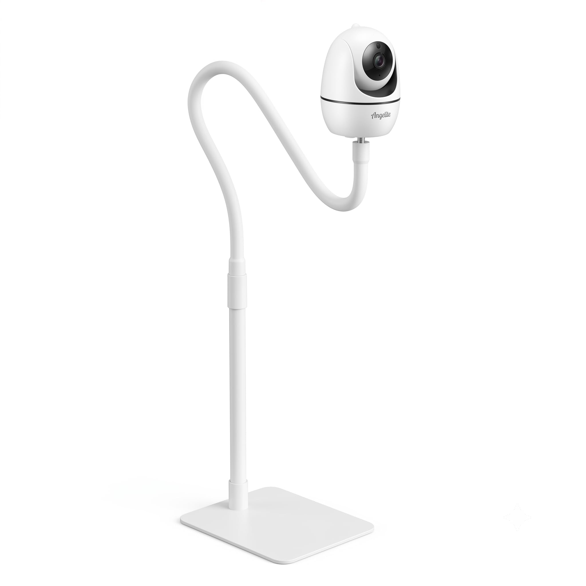 Angelite Supporto per baby monitor Supporto da pavimento regolabile in altezza per videocamera per bambini