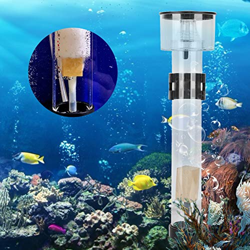 Pssopp Aquarium Protein Skimmer,Protein Skimmer Hanging On Pump Saltwater Filter Internal Water Tank Filter Hang On Protein Nano Skimmer for Coral Aquarium - Image 4