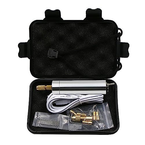 iDili Multi-Function Mini Electric Drill Set Portable Handheld Rotary Tool Chuck 1.0-3.0MM Home Power Tools 14000RPM USB Cable