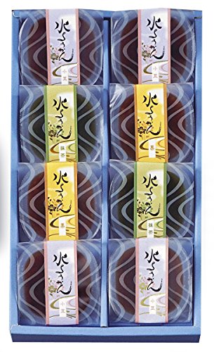 河内駿河屋 涼風水ようかん 8個