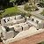 ZIENLIFE Patio Furniture Set, 8 Piece All-Weather PE Wicker Sectional Sofa with 5.9" Wide Armrest, Waterproof Cushions & Ottomans with Modular Outdoor Couch for Backyard, Deck, Garden