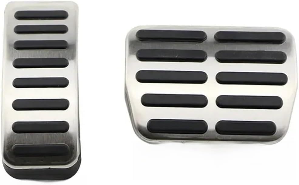 Car Pedal Car Pedal Cover Compatible for VW Polo 9N 6R Bora Golf MK4 IV Ibiza 6K 6L 6J Skoda Fabia Clutch Gas Brake Pedals Pads(3Pcs)