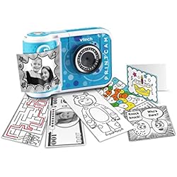Cámara Recargable Vtech KidiZoom Print Cam - Cámara de fotos instantáneas para niños con función de impresión, selfie y vídeo, efectos, juegos y más, para niños de 4 a 12 años