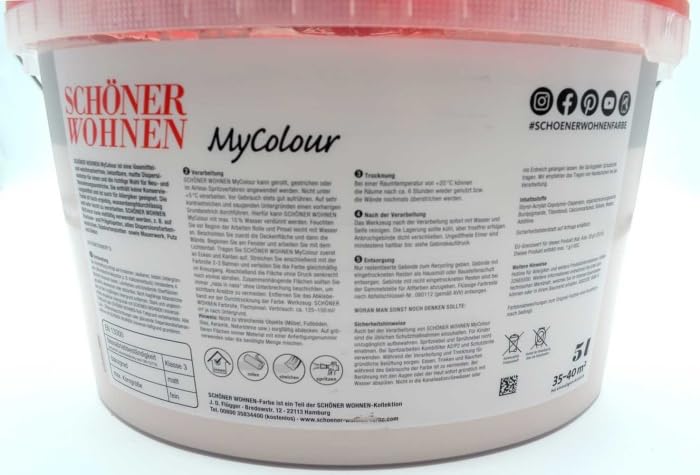 Schöner Wohnen - my colour Wandfarbe matt - 5039 My Ocean 5,0 l