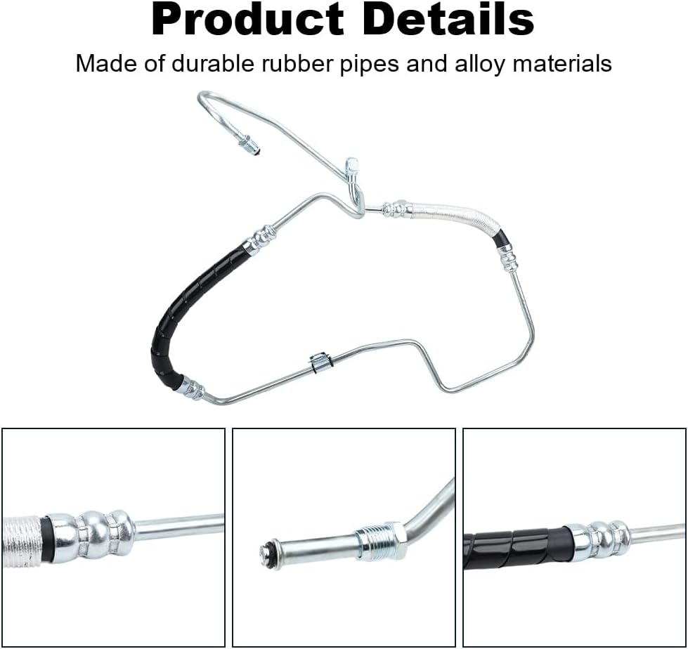 Power Steering Pressure Hose Compatible with Lexus RX300 3.0L V6 1999 2000 2001 2002 2003, Replacement for 3402549, 44410-48030