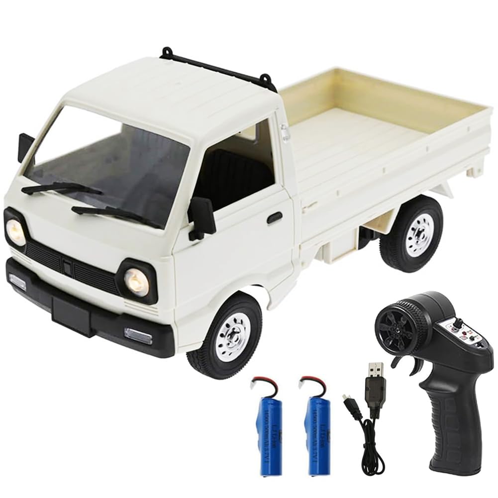 D12 Mini RC Kei Truck Toy 1 16 Remote Control 2 4G Drift Rock Crawler Off Road Transport
