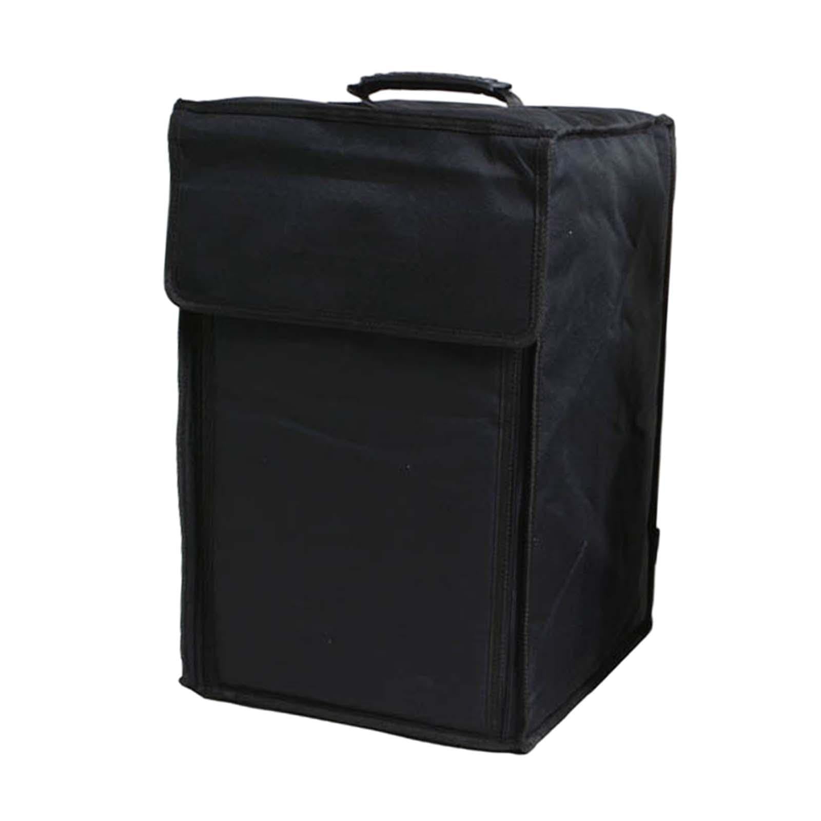 Colaxi Cajon Drum Bag Backpack Practical Storage Pouch Storage Bag Oxford Cloth Instrument Carrying 32 Cmx32 Cmx50 cm Box Cajon Case
