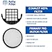 Fette Filter - Upright Vacuum Filter Kit Compatible with Hoover WindTunnel 3 Pro Pet. Compare to Part # 303903001 & 305687002. Combo Pack