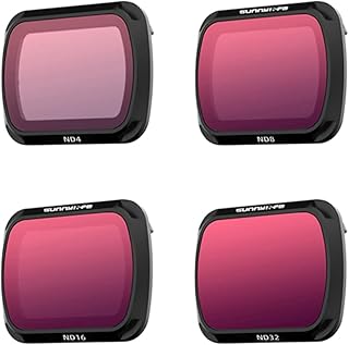 para Mavic Air 2 Drone 4pcs ND Conjunto de filtros de lentes ND4 ND8 ND16 ND16 Combinação de filtros ND32 Filtros multi-revestidos lente de câmera